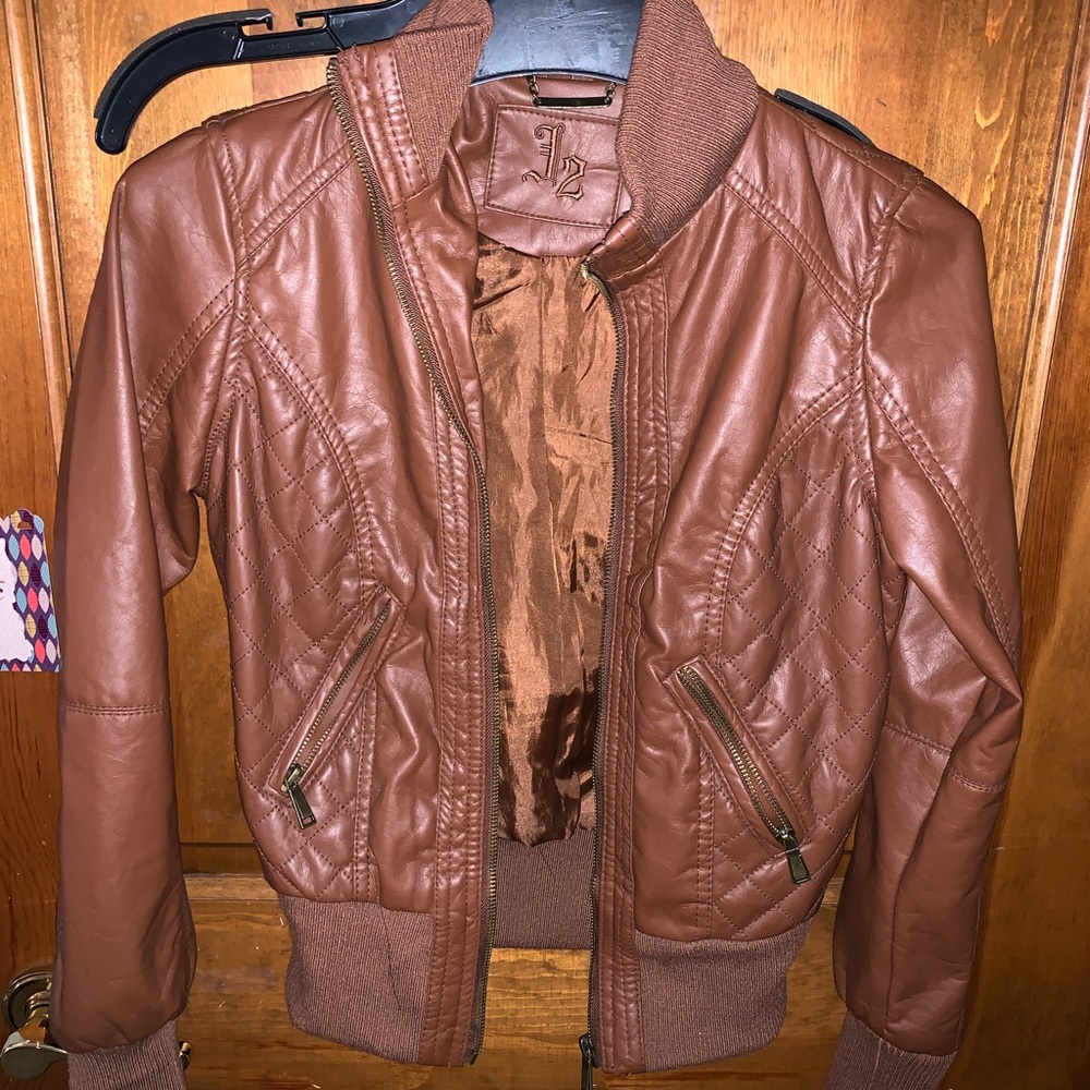 Brown Leather Jacket